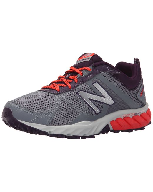 New Balance Synthetic 610 V5 Trail Running Shoe in Grey/Purple (Blue ...
