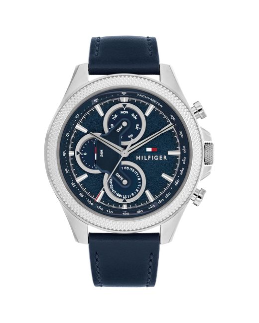 Tommy Hilfiger Blue Multifunction Quartz Watch for men