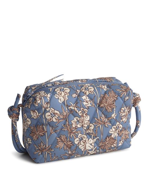 Vera Bradley Blue Performance Twill Blake Crossbody