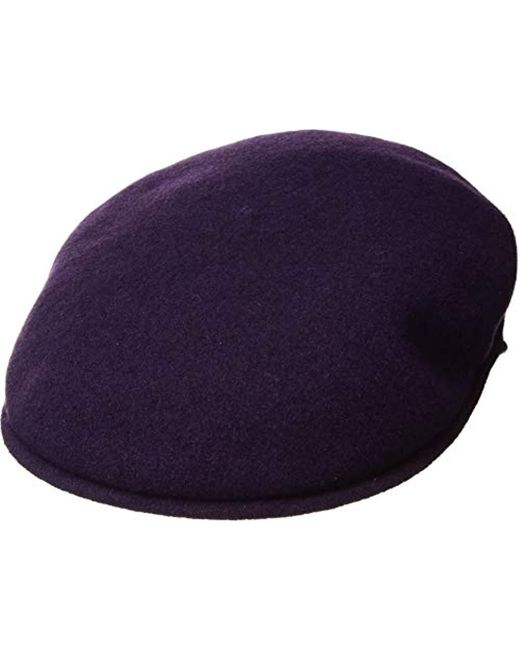 Kangol Blue 505 Flat Ivy Cap Hat, Velvet, M for men