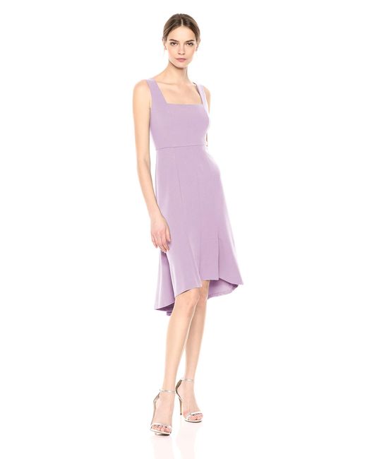 donna morgan purple dress