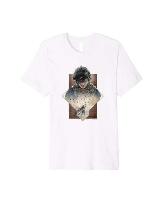 Dune White Dune Part Two The One Who Points The Way Epic Big Poster Premium T-shirt
