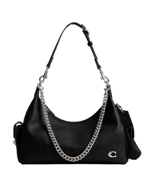 COACH Pocket Juliet Bag 30 in Black Lyst