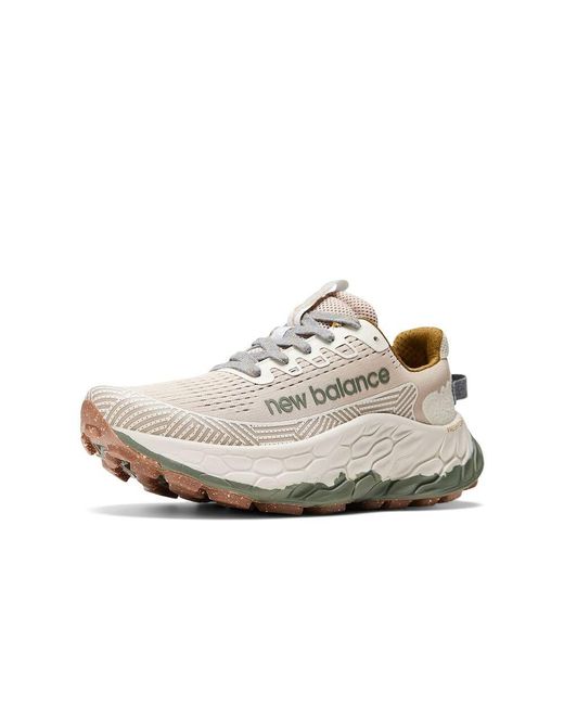 New Balance White Fresh Foam X More Trail V3 Running Shoe for men