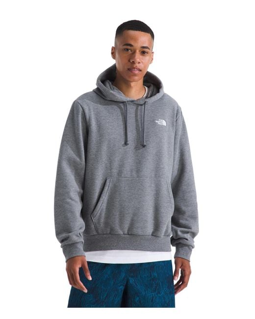 The North Face Men's Gray Evolution Simple Dome Hoodie