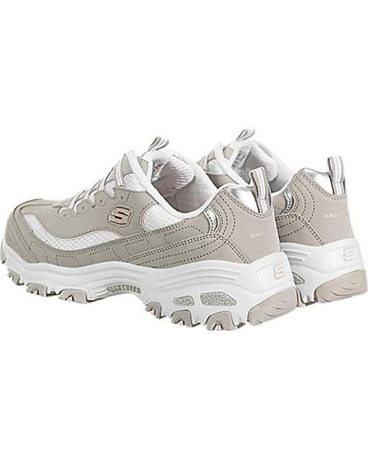 skechers d'lites cyan