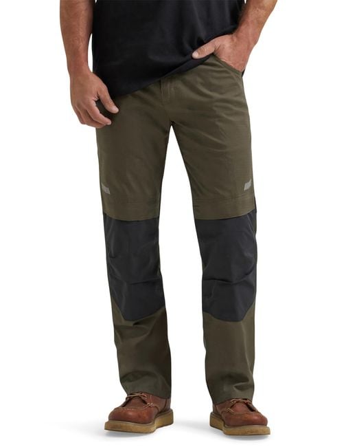 Wrangler Black Riggs Workwear Straight Leg Technical Carpenter Pant for men