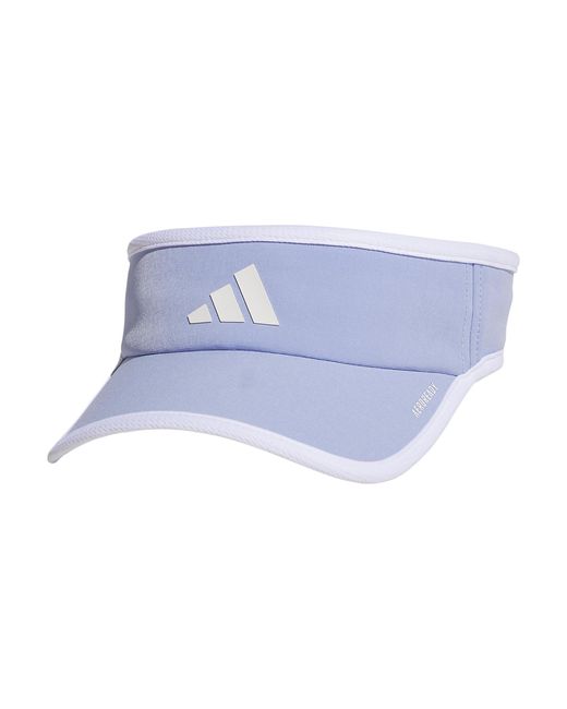 Adidas Blue Superlite Sport Performance Visor For Sun Protection And Outdoor Activities