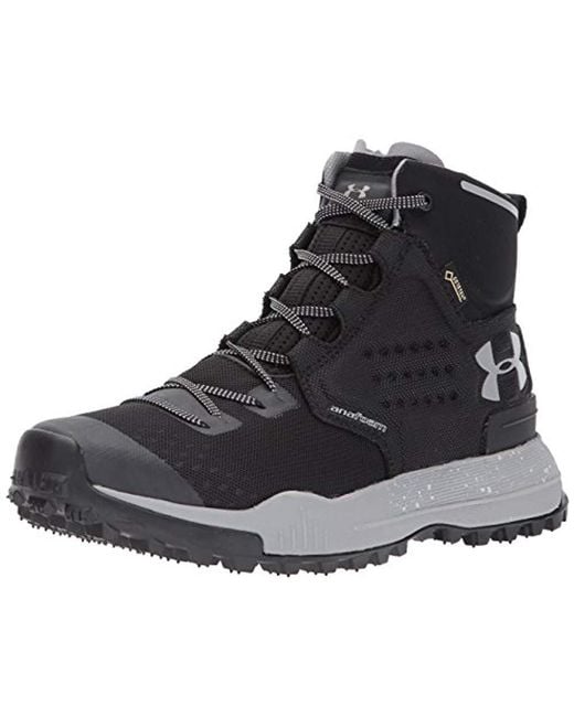 Under Armour Synthetic Newell Ridge Mid Gore-tex in Black/Steel/White ...
