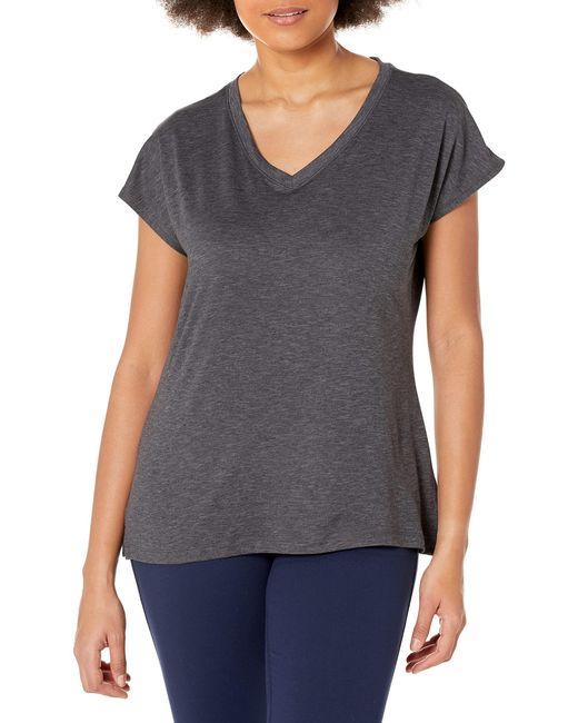 Greg Norman Gray Collection Annie S/s V-neck