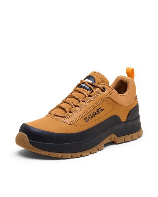 Sorel Brown Outing Nw Sneaker Low Waterproof for men