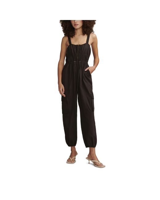 Lucky Brand Black Military Jumpsuit