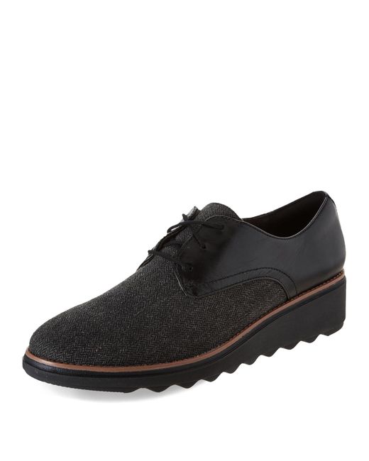 Clarks Black's Sharon Rae Loafer | Lyst