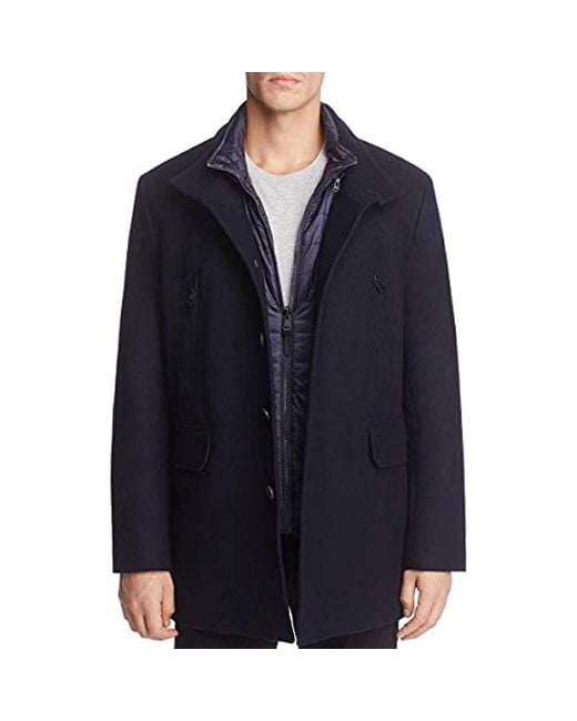 Jacket Sale Cole Haan Melton Wool Blend Coat Pea Coats For Men