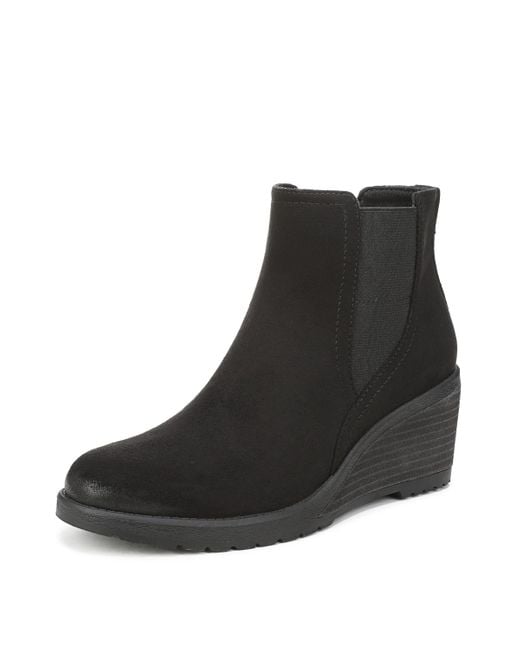 Dr. Scholls Black Shoes Camden Ankle Boot