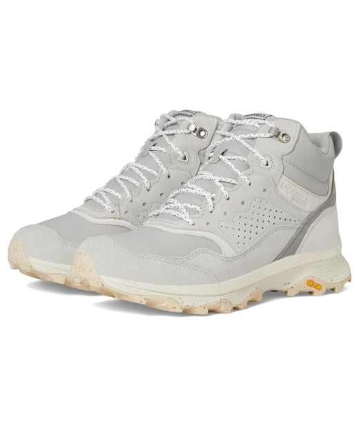 Merrell Metallic Speed Solo Mxd Mid Waterproof Climbing Shoes, Leather/Synthetic
