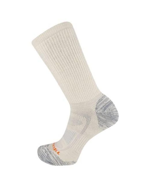 Merrell Men's And -women's Zoned Cushioned Wool Hiking Socks-1 Pair  Pack-breathable Arch Support in Gray | Lyst