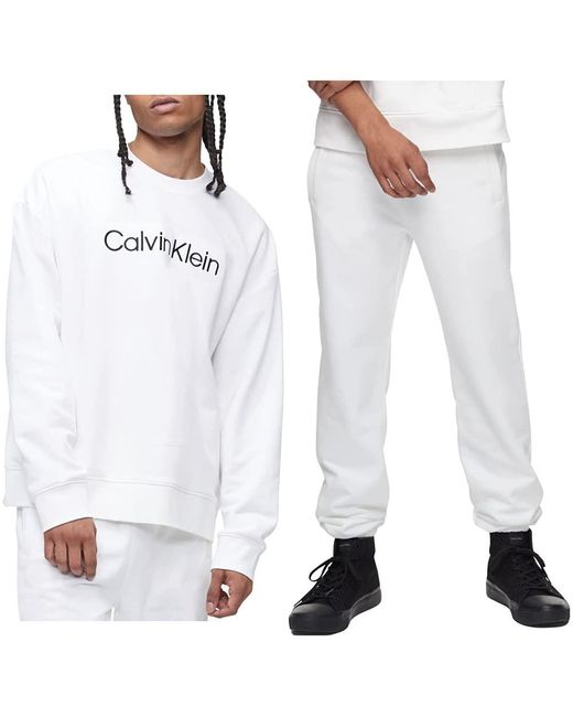 calvin klein terry joggers