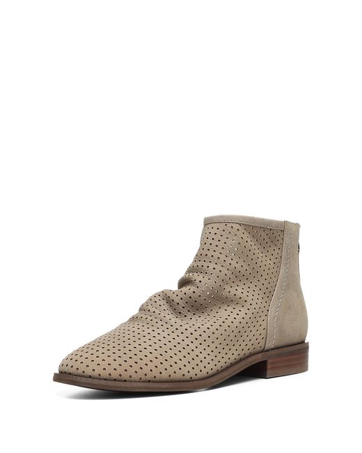 NYDJ Brown Cailian Perforated Goat Ankle Boot