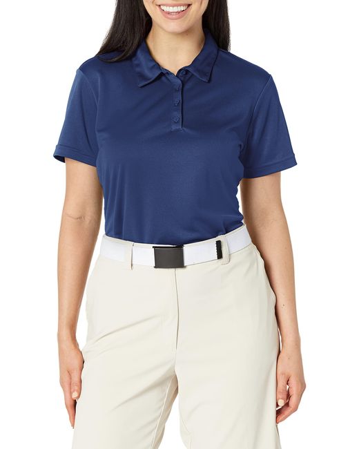 Adidas Blue Golf Performance Primegreen Polo Shirt
