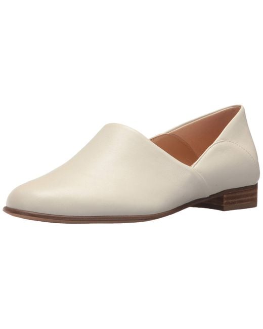 Clarks Womens Pure Tone Loafer Flat | Lyst