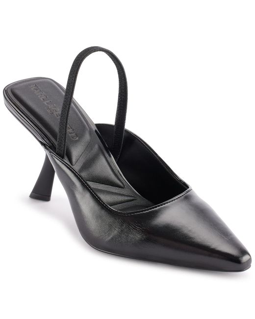 Karl Lagerfeld Black Paris Keera Evening Slingback Pump