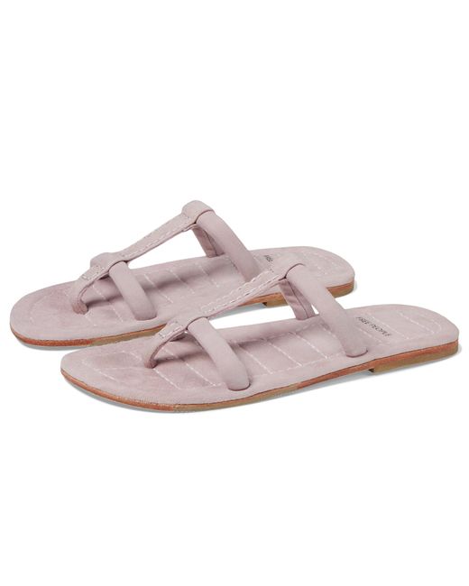 Free People Pink Hadden Sandal Sandals, Leather/Rubber