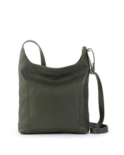 The Sak S De Young Crossbody In Leather in Green Lyst
