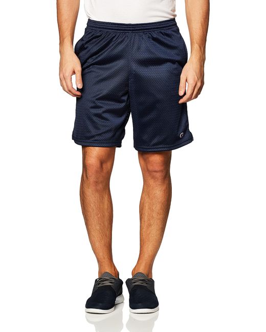 mesh shorts with pockets