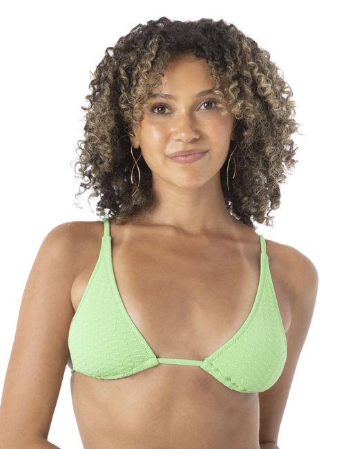 Roxy Green Standard Bikini Adjustable Straps