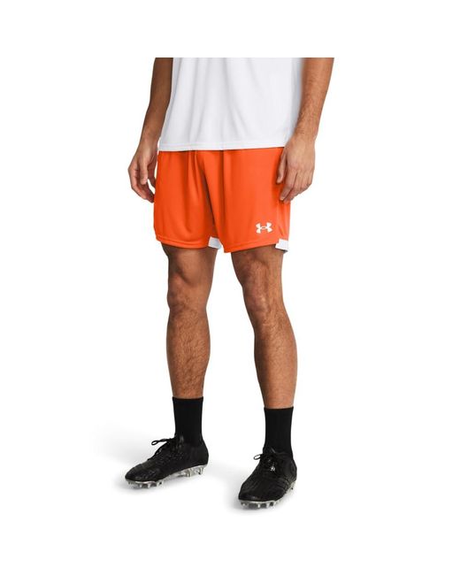 Under Armour Orange Maquina 3.0 Shorts for men