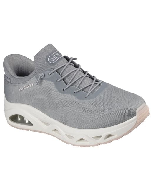 Skechers Gray Uno Glide-step-air Gliders Hands Free Slip-ins Sneaker