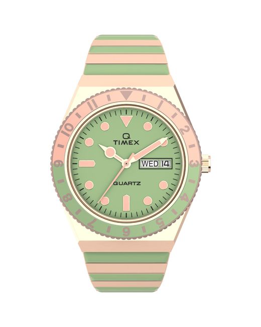 Timex Green Dial Multi-color
