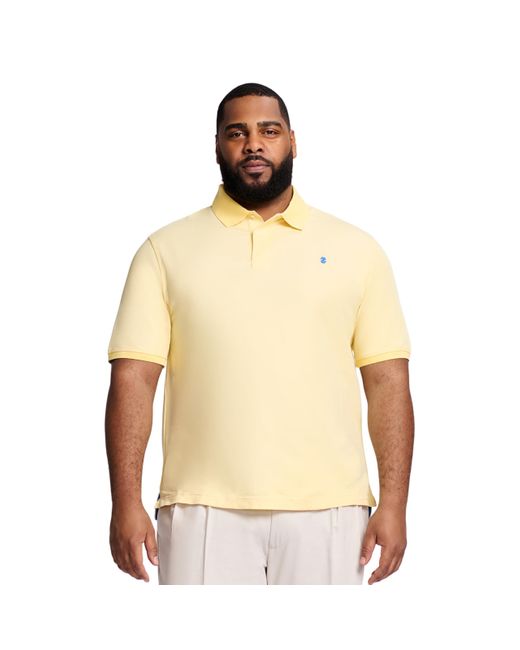 Izod Natural 's Big-and-tall Advantage Performance Short-sleeve Solid Polo Shirt for men