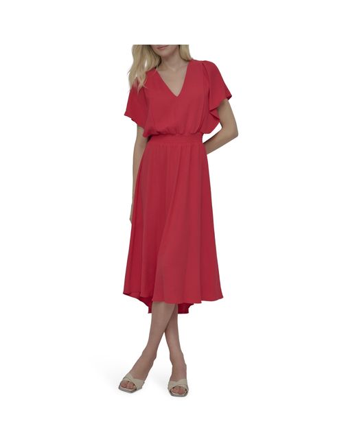 sheer dress for women Sans Souci Spaghetti Strap Crystal Sheer Slip Dress