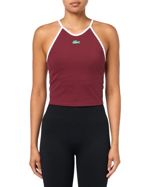Lacoste Purple X Bandier All Motion Colorblock Tank