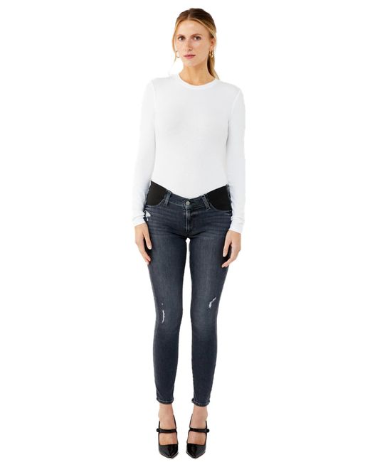 Joe's Jeans Blue The Icon Ankle Maternity