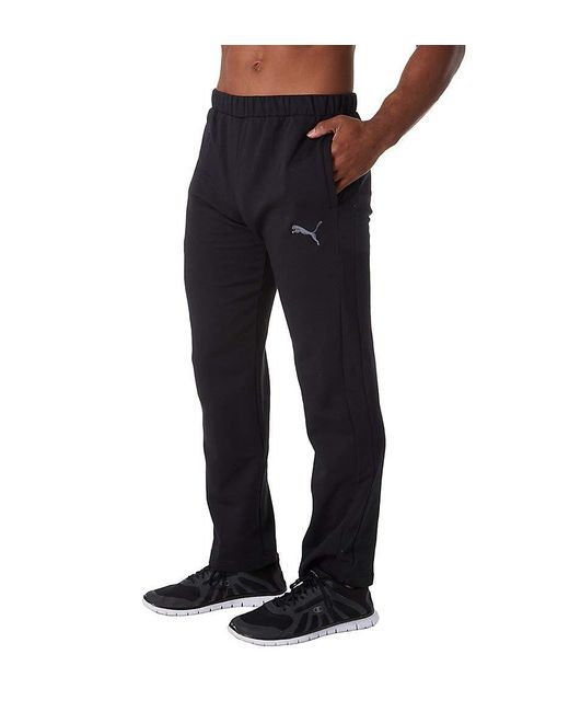 puma men's fleece pants