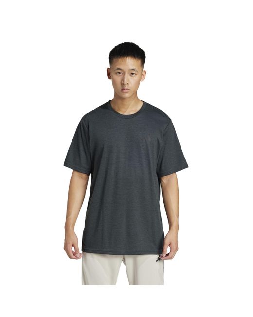 Adidas Black Train Essentials Feelready Novelty T-shirt for men