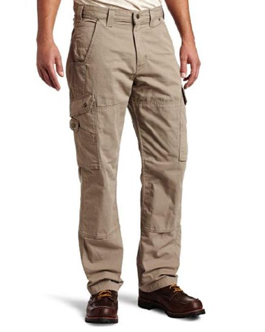 Lyst - Carhartt Cotton Ripstop Relaxed Fit Work Pant in Natural for Men