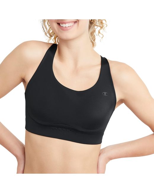 Champion , Absolute, Moisture Wicking, High-impact Sports Bra For , Black,  Xx-large