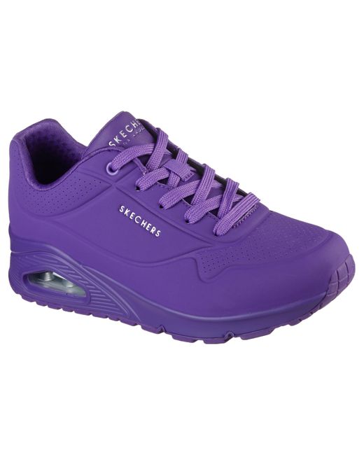 Skechers shoes mens purple clearance