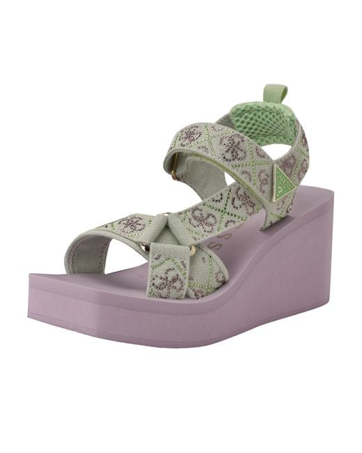 Guess Multicolor Dawsin Wedge Sandal