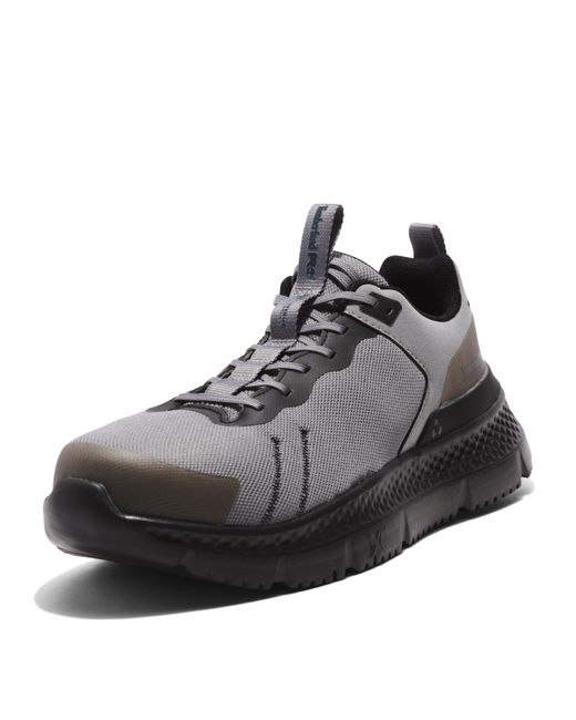 Timberland Black Setra Composite Safety Toe Industrial Athletic Work Shoe for men