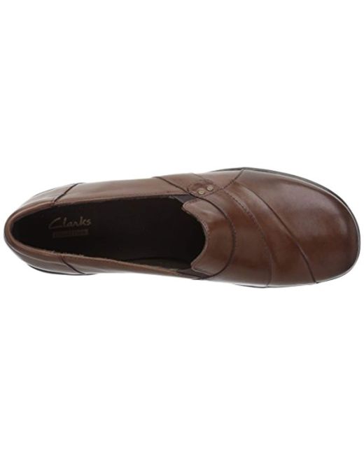 clarks may marigold slip on loafer