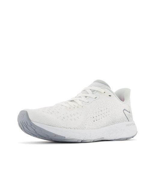New Balance Fresh Foam X Tempo V2 Running Shoe in White/Grey (White) Lyst