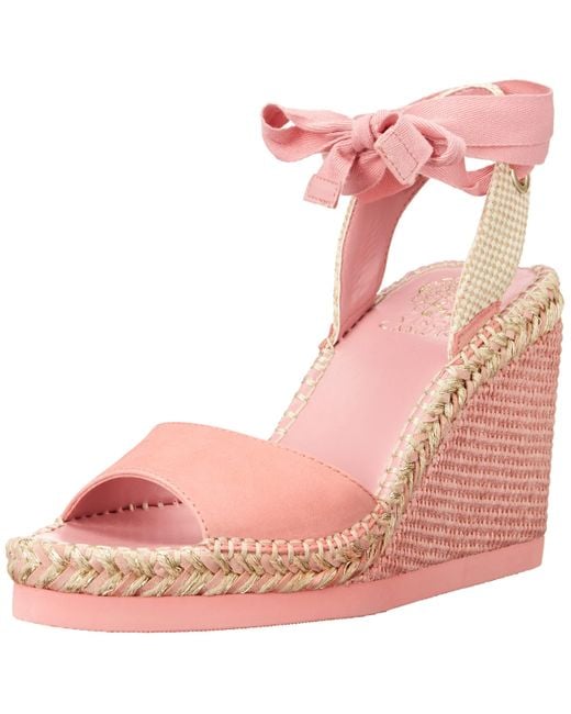 vince camuto pink espadrilles