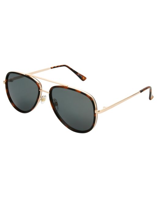 Frye Black Jasper Aviator Sunglasses