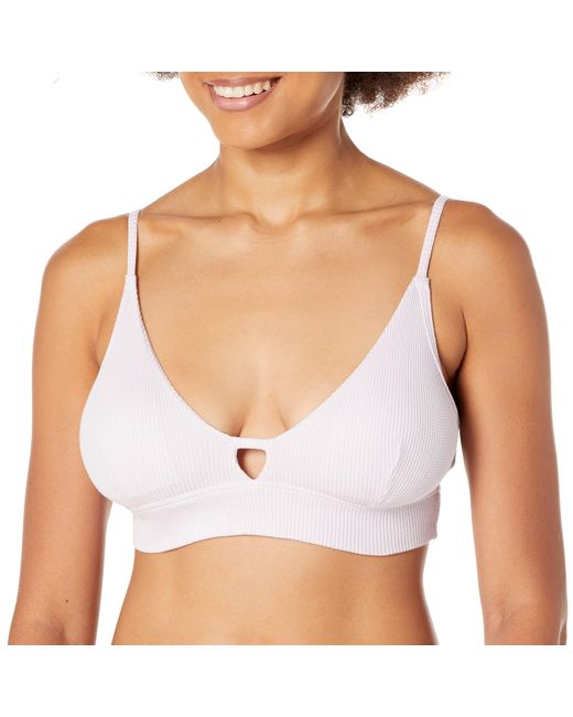 Hanes White Eco Luxe Long Line Triangle Dhy204