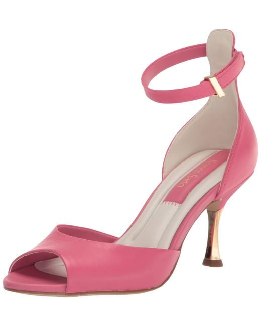 Franco Sarto S Rosie Dress Sandal Peony Pink Leather 7 M